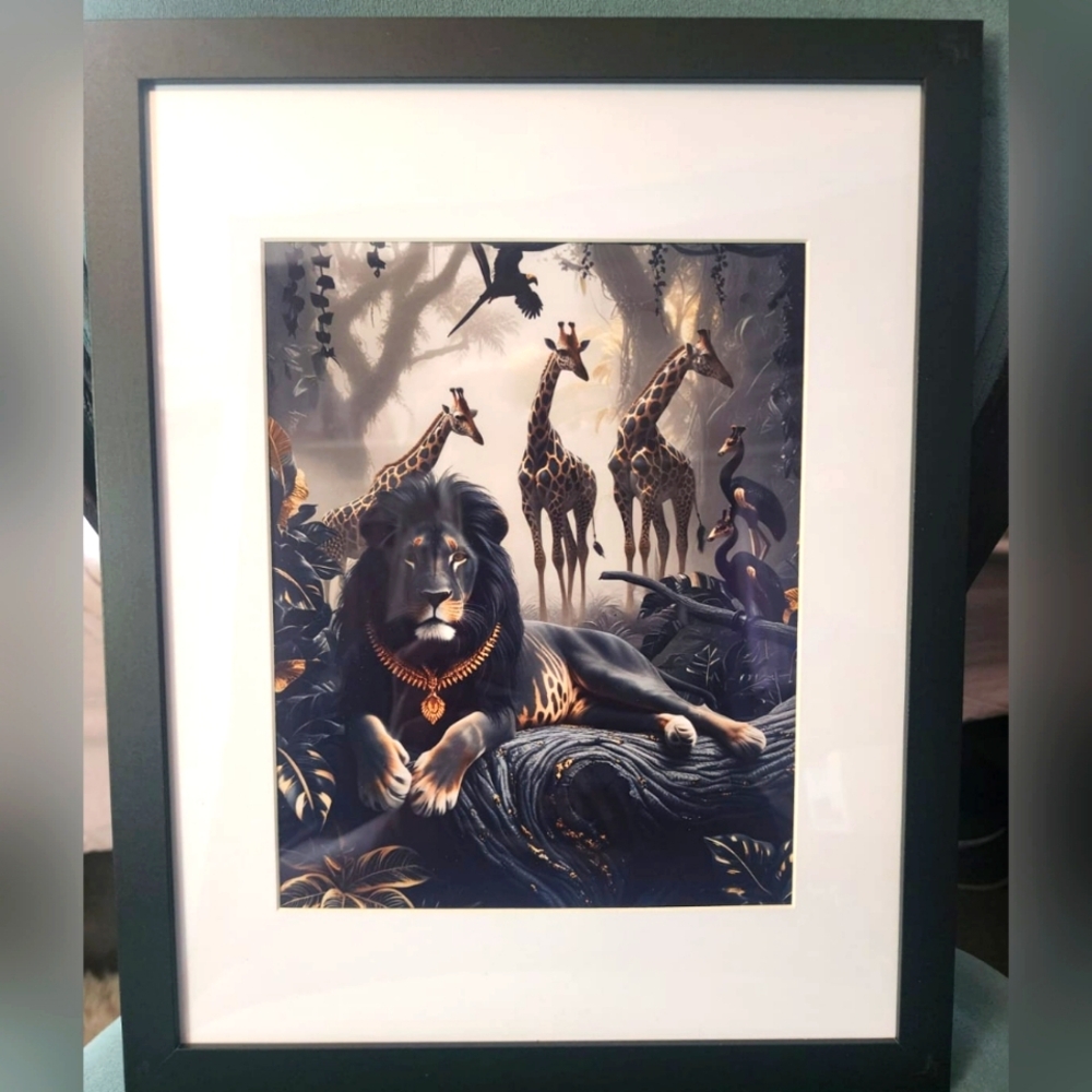 Framed Digital Artwork